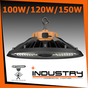 Power and Color Selectable 100W/120W/150W 4000K/5000K Round High Bay