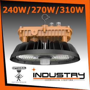 Power and Color Selectable 240W/270W/310W 4000K/5000K Round High Bay
