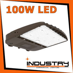 100W LED Shoebox Fixture