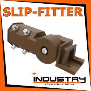 Slip-Fitter Mount for LED Shoebox Fixtures